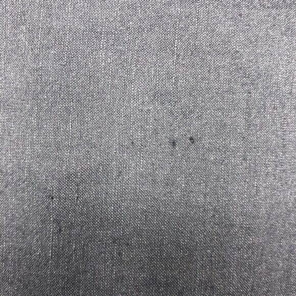 Eileen Fisher Linen Navy Button Down Shirt Size Large - Picture 8 of 10